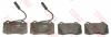 TRW GDB1191 Brake Pad Set, disc brake