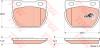 TRW GDB1209 Brake Pad Set, disc brake