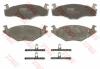 TRW GDB1219 Brake Pad Set, disc brake