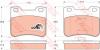 TRW GDB1279 Brake Pad Set, disc brake