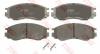 TRW GDB1286 Brake Pad Set, disc brake