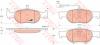 TRW GDB1291 Brake Pad Set, disc brake