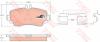 TRW GDB1293 Brake Pad Set, disc brake