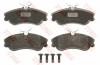 TRW GDB1295 Brake Pad Set, disc brake