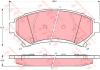 TRW GDB1308 Brake Pad Set, disc brake
