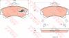 TRW GDB1317 Brake Pad Set, disc brake