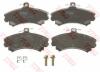 TRW GDB1317 Brake Pad Set, disc brake