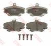 TRW GDB1332 Brake Pad Set, disc brake