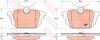 TRW GDB1333 Brake Pad Set, disc brake