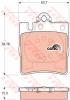 TRW GDB1334 Brake Pad Set, disc brake