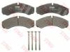 TRW GDB1345 Brake Pad Set, disc brake