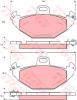 TRW GDB1353 Brake Pad Set, disc brake