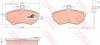 TRW GDB1366 Brake Pad Set, disc brake