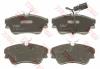 TRW GDB1367 Brake Pad Set, disc brake