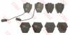 TRW GDB1371 Brake Pad Set, disc brake