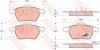 TRW GDB1376 Brake Pad Set, disc brake