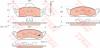 TRW GDB1378 Brake Pad Set, disc brake