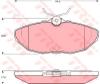 TRW GDB1398 Brake Pad Set, disc brake