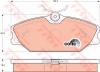 TRW GDB1405 Brake Pad Set, disc brake