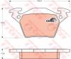 TRW GDB1408 Brake Pad Set, disc brake