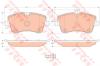 TRW GDB1413 Brake Pad Set, disc brake