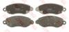 TRW GDB1424 Brake Pad Set, disc brake