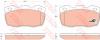 TRW GDB1452 Brake Pad Set, disc brake
