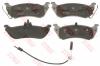 TRW GDB1456 Brake Pad Set, disc brake