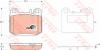 TRW GDB1457 Brake Pad Set, disc brake