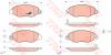 TRW GDB1461 Brake Pad Set, disc brake