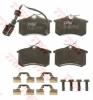 TRW GDB1475 Brake Pad Set, disc brake