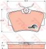 TRW GDB1479 Brake Pad Set, disc brake
