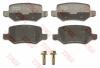 TRW GDB1481 Brake Pad Set, disc brake