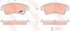 TRW GDB1501 Brake Pad Set, disc brake