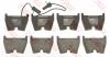 TRW GDB1507 Brake Pad Set, disc brake