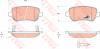 TRW GDB1515 Brake Pad Set, disc brake