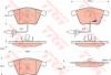 TRW GDB1528 Brake Pad Set, disc brake