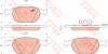 TRW GDB1532 Brake Pad Set, disc brake