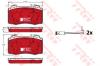 TRW GDB1543DTE Brake Pad Set, disc brake