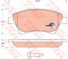 TRW GDB1552 Brake Pad Set, disc brake