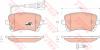TRW GDB1557 Brake Pad Set, disc brake