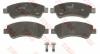 TRW GDB1563 Brake Pad Set, disc brake