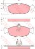 TRW GDB1569 Brake Pad Set, disc brake