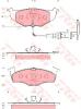 TRW GDB1586 Brake Pad Set, disc brake