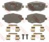 TRW GDB1593 Brake Pad Set, disc brake