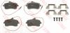 TRW GDB1594 Brake Pad Set, disc brake