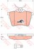 TRW GDB1596 Brake Pad Set, disc brake