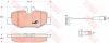 TRW GDB1601 Brake Pad Set, disc brake