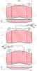 TRW GDB1603 Brake Pad Set, disc brake