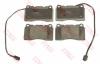 TRW GDB1603 Brake Pad Set, disc brake